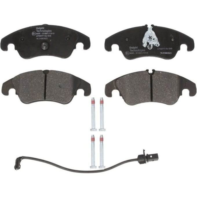 Remblokset DELPHI LP2077, voor
