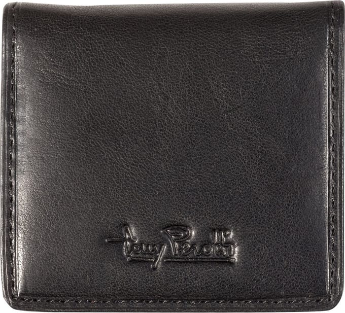 Tony Perotti Portemonnee / Portefeuille Heren - Billfold - Leer - Vegetale - Zwart