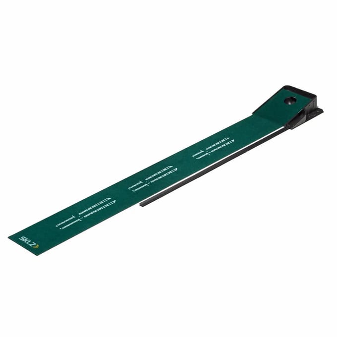 SKLZ Accelerator Pro Mat met Balretour - Indoor Putting - Golftraining - Golf - Golfen - Groen