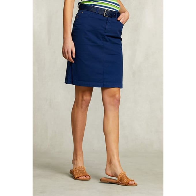 River Woods Blue Uni Midi Skirt Blue Taglia: 34 | Minigonne Outlet | Donna | Blu