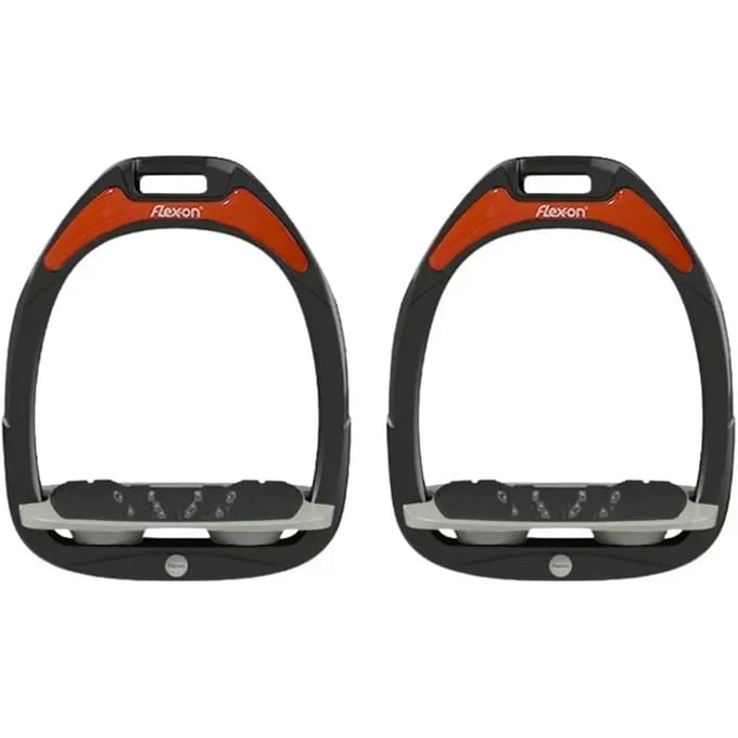 Ultra Grip Ingebouwde Helling Beugels Antraciet/Wit/Oranje Flex-On Green Composite