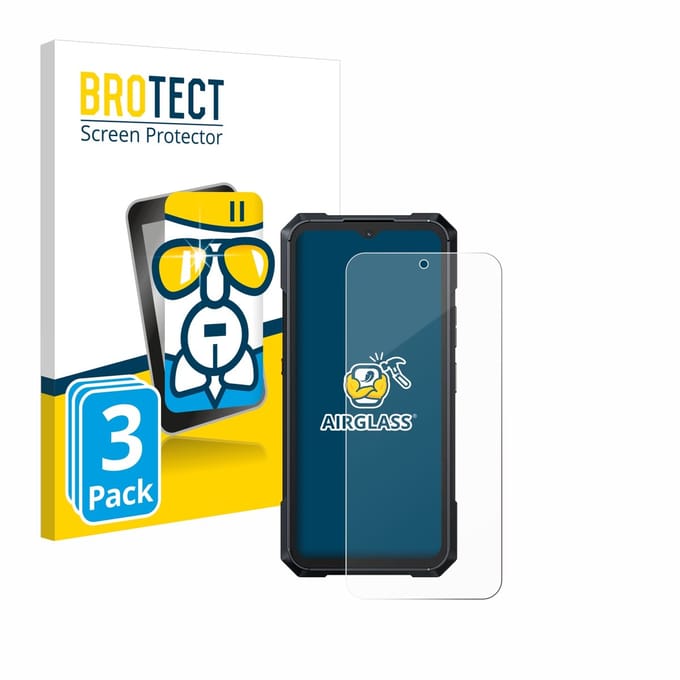Screenprotector 3 Stuks voor Cubot King Kong X Beschermglas transparant
