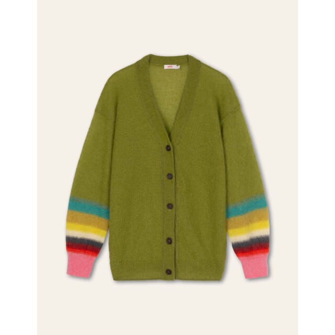 Oilily Vesper Vest- maatS Groen Moss