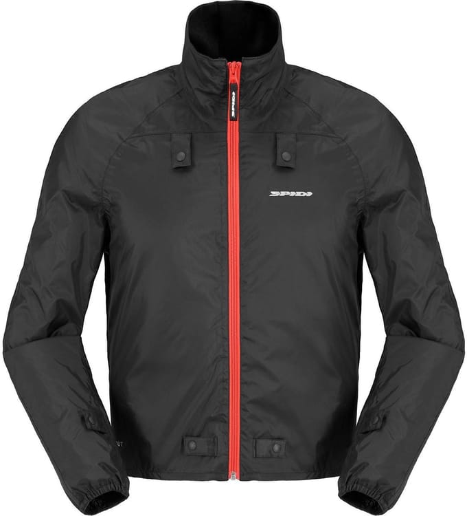 Spidi Thermo Rain Chest Jas Zwart - Jas