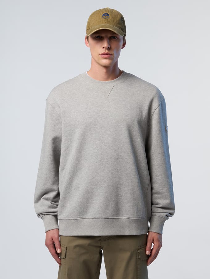 North Sails Sweatshirt Ribbels aan de zijkant