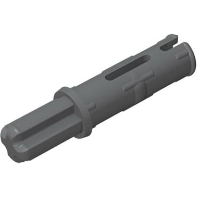 20 stuks/partij High-tech Component 1x3 Aspen Pin Lang Met Wrijvingsribbels in de Lengterichting MOC Bouwstenen Bakstenen Assemblage Deeltjes 11214 gray