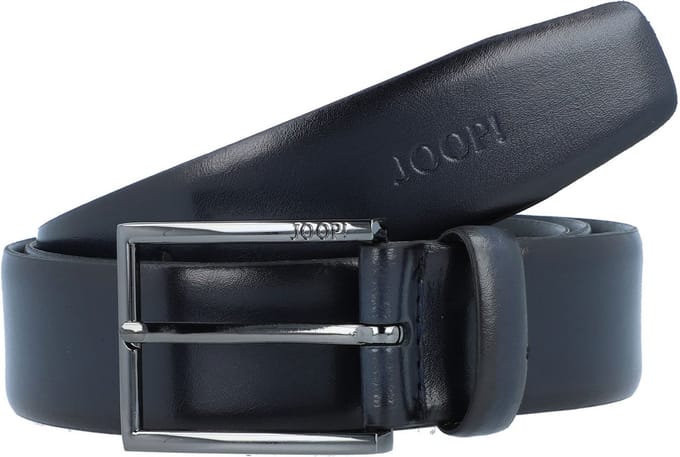 Joop! Riem leer - Jongens - 90 cm - darkblue