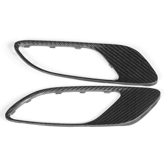 Couvercle d'aération de capot en fibre de carbone sèche Remplacement pour modification de voiture E93 Cabriolet M3 black