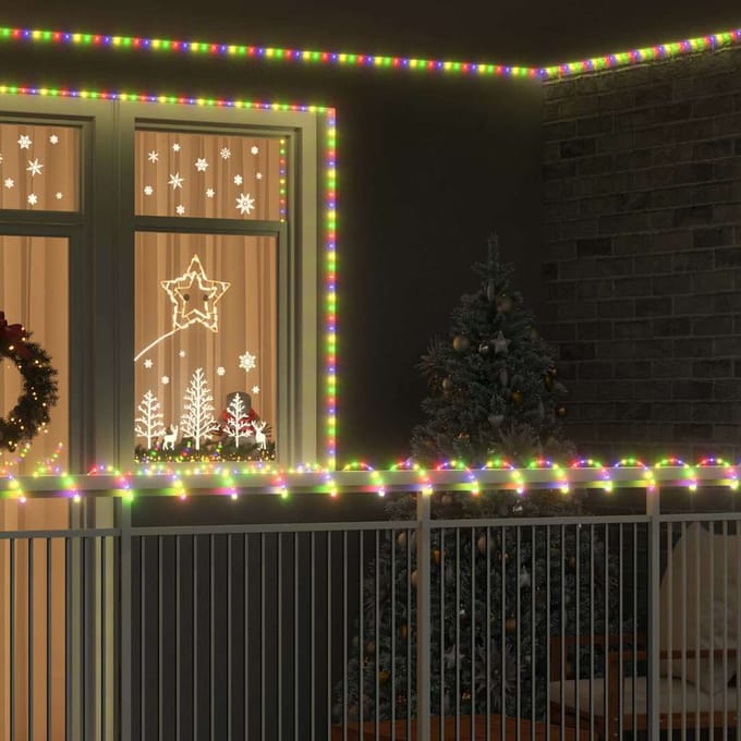 vidaXL Touwenlicht met 480 LED Multikleur 20 m PVC