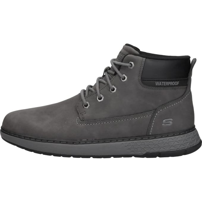 Skechers Garlan Veterschoenen grijs Synthetisch - Maat 48.5