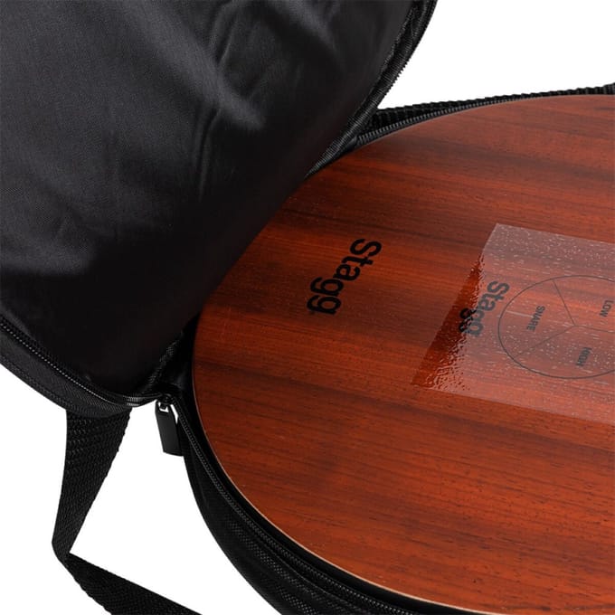 Stagg CAJ-TRIPAD Tri-Tone Pad met hoes