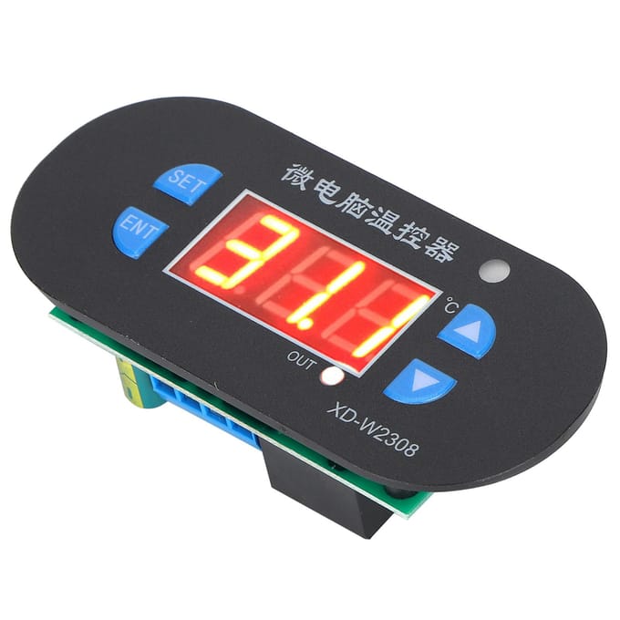 Digitale Display Temperatuurregelaar 0?300 celsius Hoge Precisie Regelbare Thermostaat 220V red