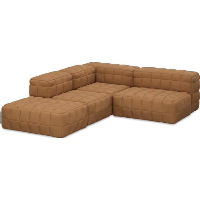 Objekte unserer Tage Henn Sofa Ontwerp 04 - OUTHennCognac