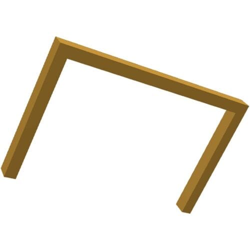 AEG bovenblad, set, wit 140190061014