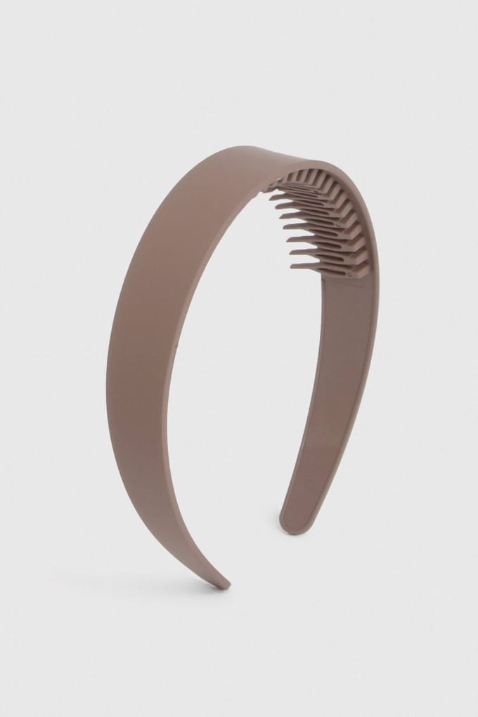 boohoo Dames Antislip Extra Grip Hoofdband | Bruin