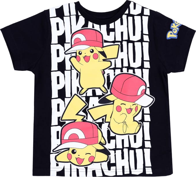 Zwart hemd POKEMON