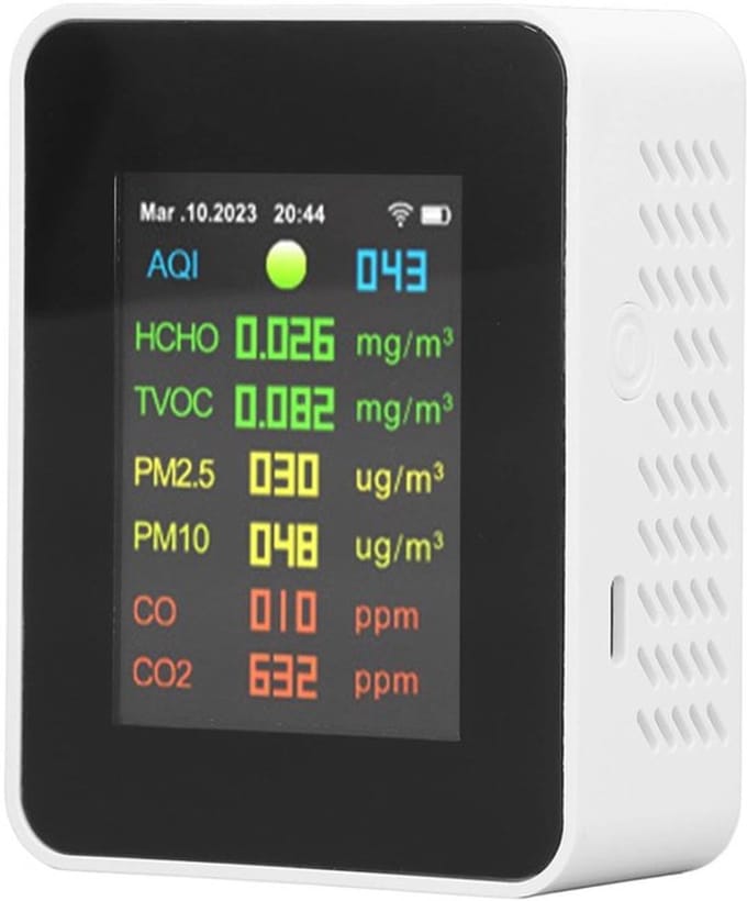 Allecto - Luchtkwaliteitsmonitor - Multifunctionele Binnentestmeter