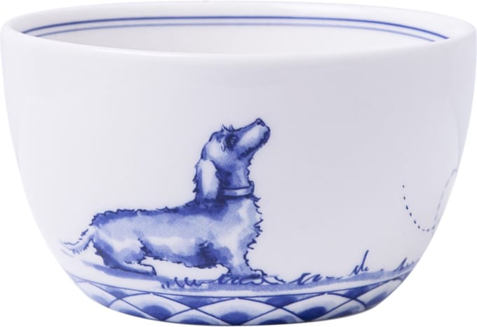 Dipschaal Teckel Nhaan - Porselein - 150 ml