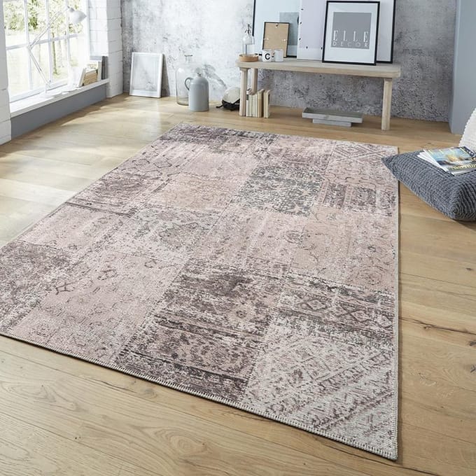 Patchwork vloerkleed – Pleasure Rose Denain 80x150cm