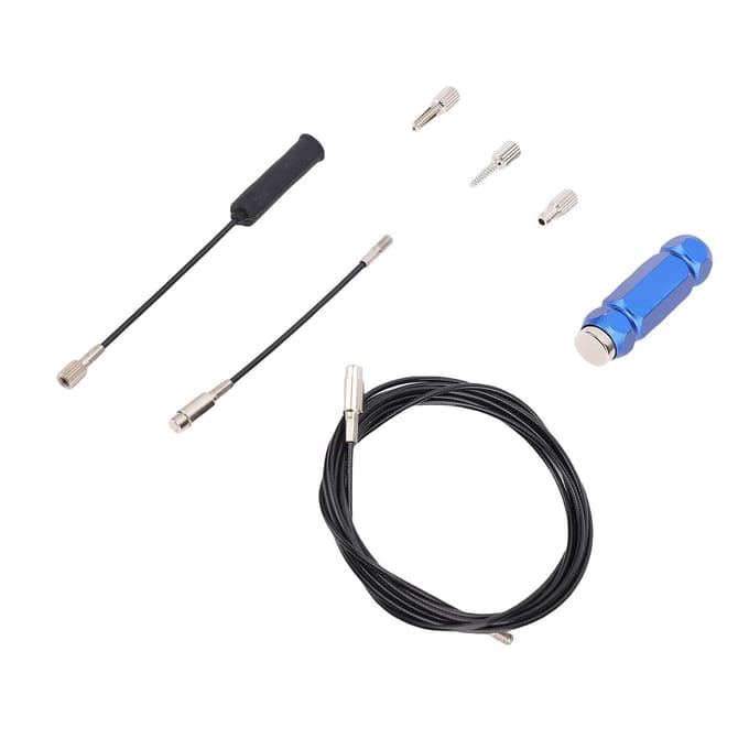 Fiets Interne Kabelgeleidingsset Magnetisch Kabelgeleidingssysteem voor Carbon Fiber Frames black