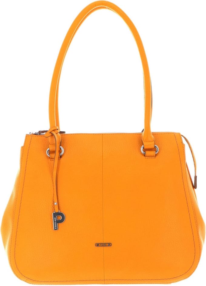 PICARD Schoudertas Darling Shopper Curcuma Mosterdgeel
