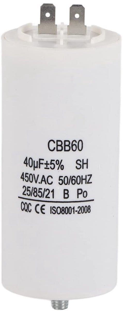 Allecto - Startcapacitor - 40 Microfarad - Hoge isolatieweerstand