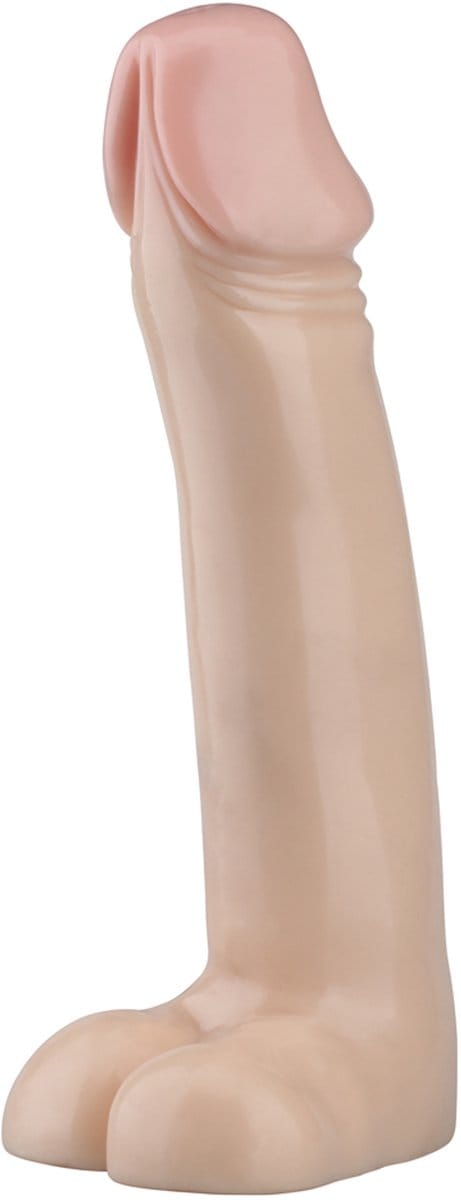 Being Fetish - PVC Dildo - 32 cm - Lichte Huidskleur