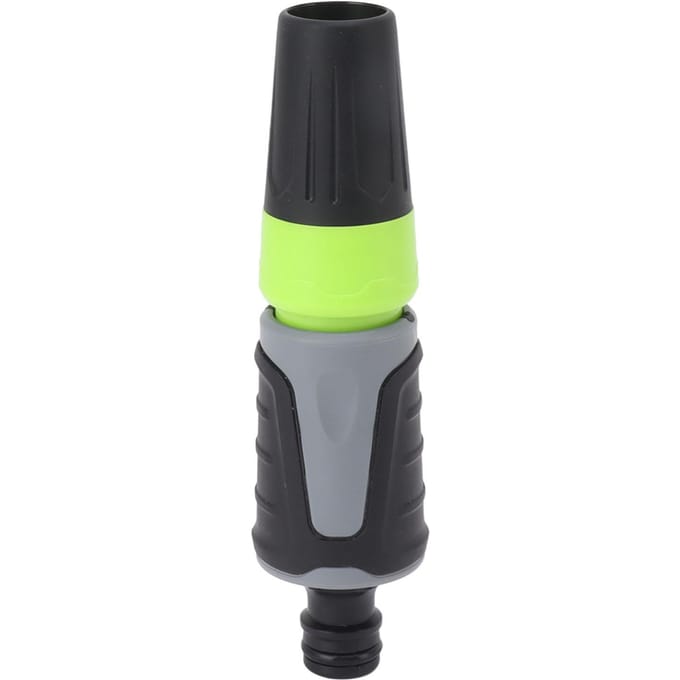Tuinslangspuitmond Handheld Heavy Duty Verstelbaar Variabele Sproeimodus Hoge Druk Water black