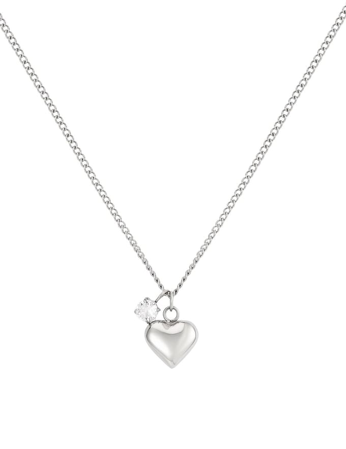 good.designs Hartketting met zirkonia-hanger