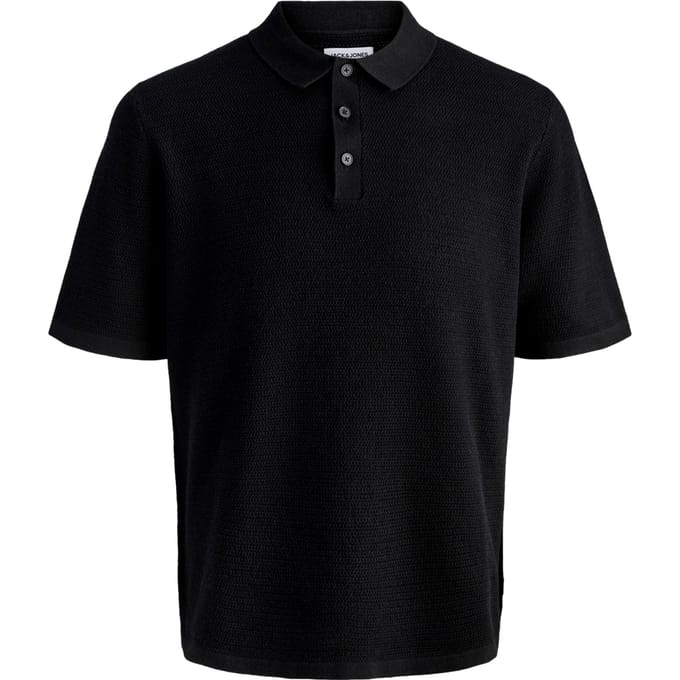 JACK&JONES ESSENTIALS - JJEGEORGE KNIT POLO SS SN Heren Poloshirt