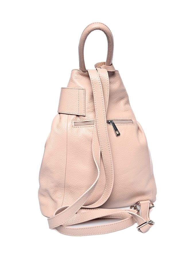 Anna Luchini Rose Rundleer Tas