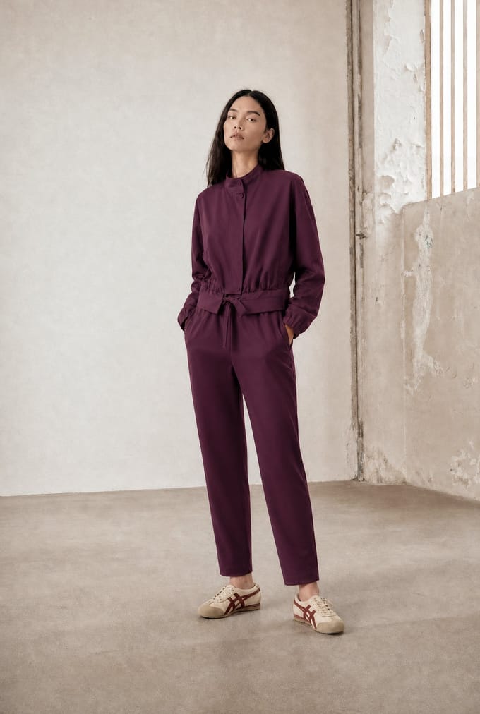 Umbretto pants technical jersey | Cherry - Cherry / S