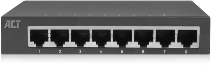 ACT 8-Poorts Gigabit Ethernet Switch AC4418