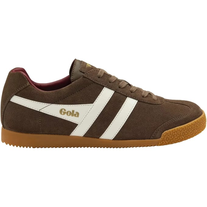 Gola Harrier - Herensneaker - Otter-Off-White-Dep-Red