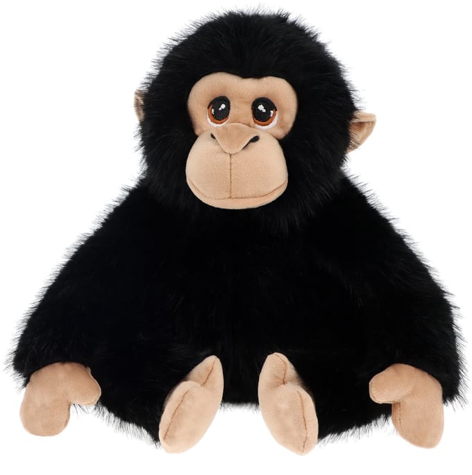Keeleco chimpansee knuffel - 20 cm - dierenknuffel