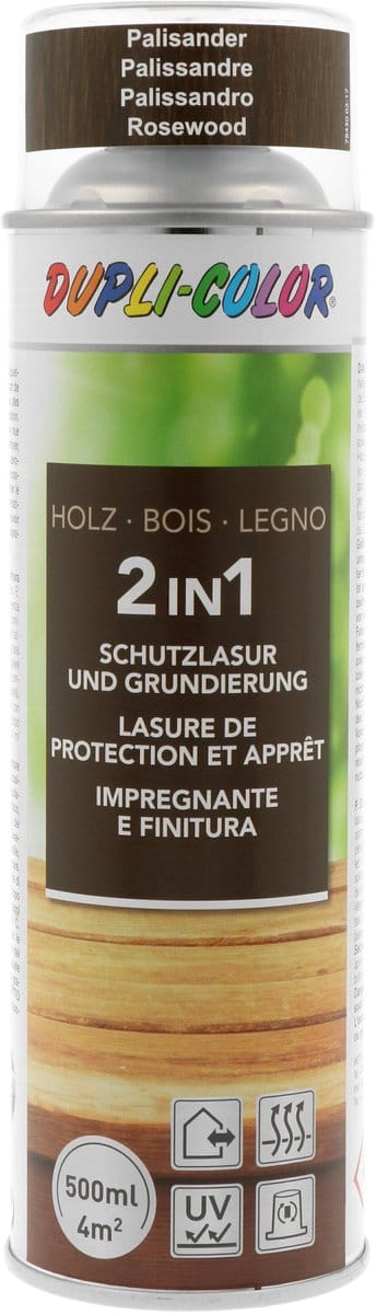 DupliColor Houtbeits Rozenhout Spuitbus 500ml