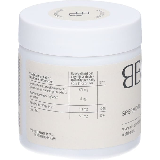 BBODY Spermidine (CelVio®) | Celvernieuwing & Vitaliteit Anti-Aging Support 30 caps Capsules