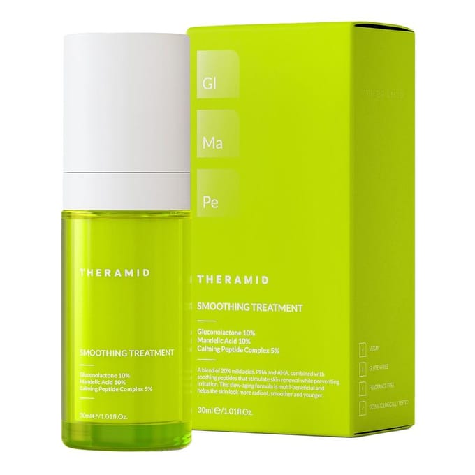 THERAMID - Soin Lissant 30 ml - Soin anti-âge aux acides AHA/PHA