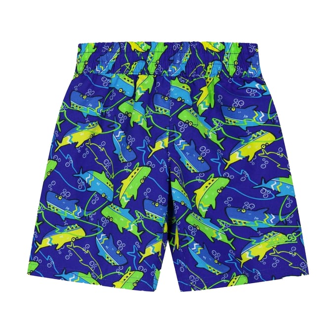 Zoggs Jongens Shark Zwemshort (Blauw)