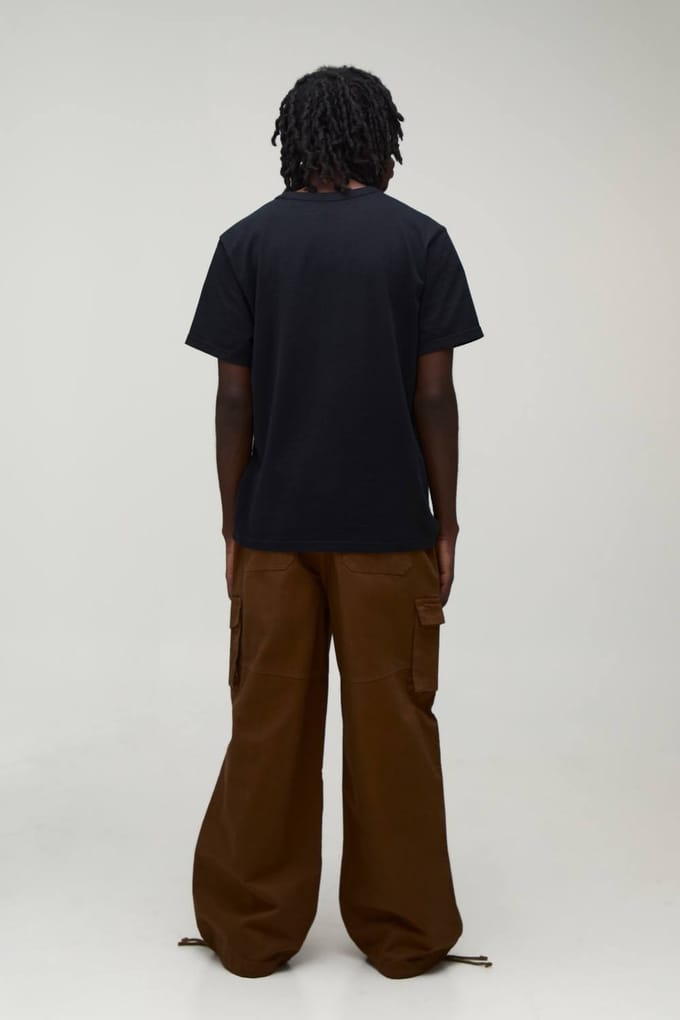 Parachute Fit Elasticated Cargo Trousers | Tobacco | Size Small