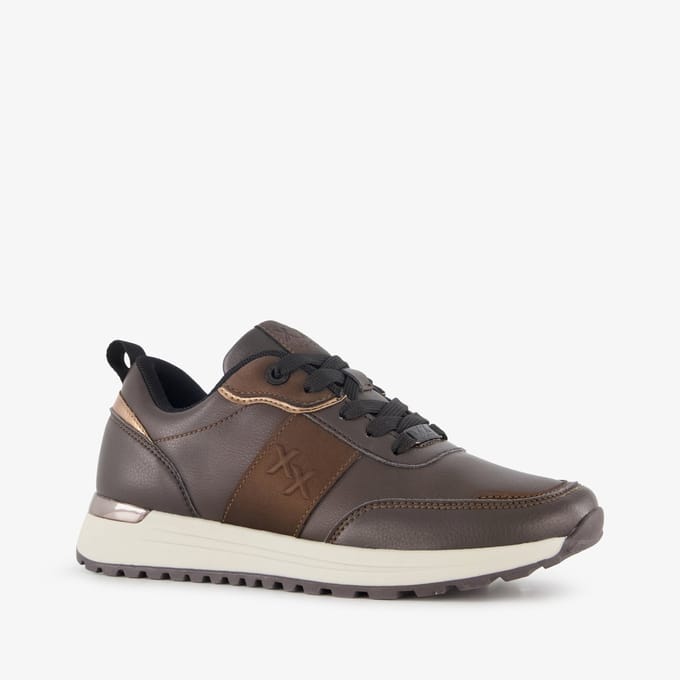 XX by Mexx dames sneakers bruin - Maat 41 - Uitneembare zool