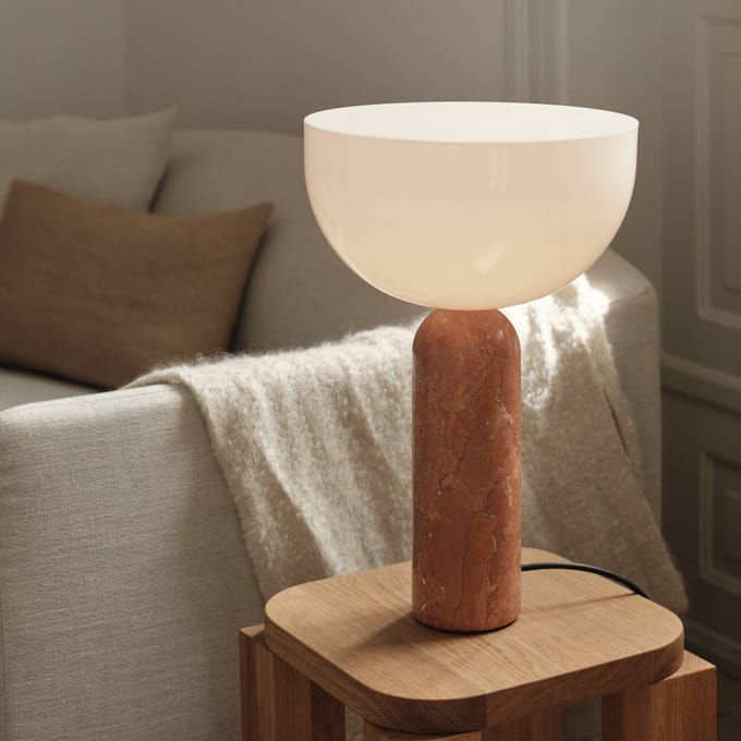 New Works Kizu Tafellamp - Breccia Pernice - large