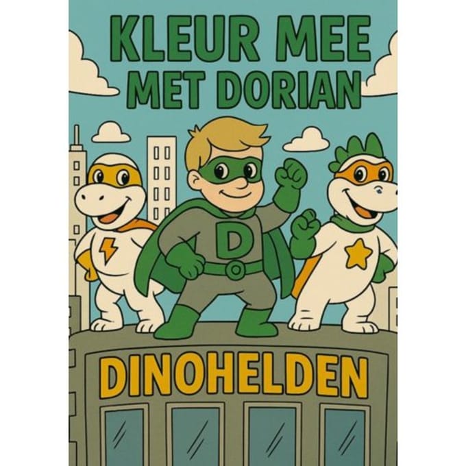 Kleur Mee Met Dorian - Jonas Helewaut