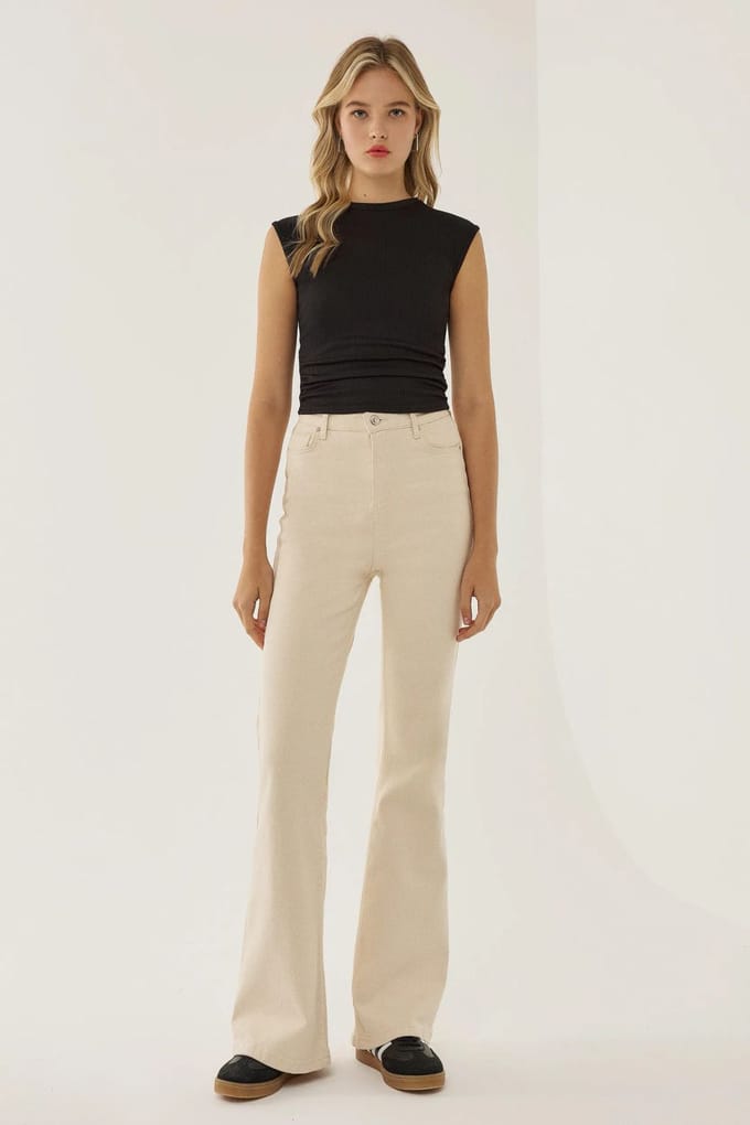 Rimpeld Jersey Top