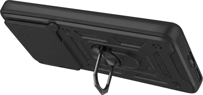 Mayaxess, Ringhoes voor Redmi Note 15 5G met Schuifbare Camerabescherming, Zwart