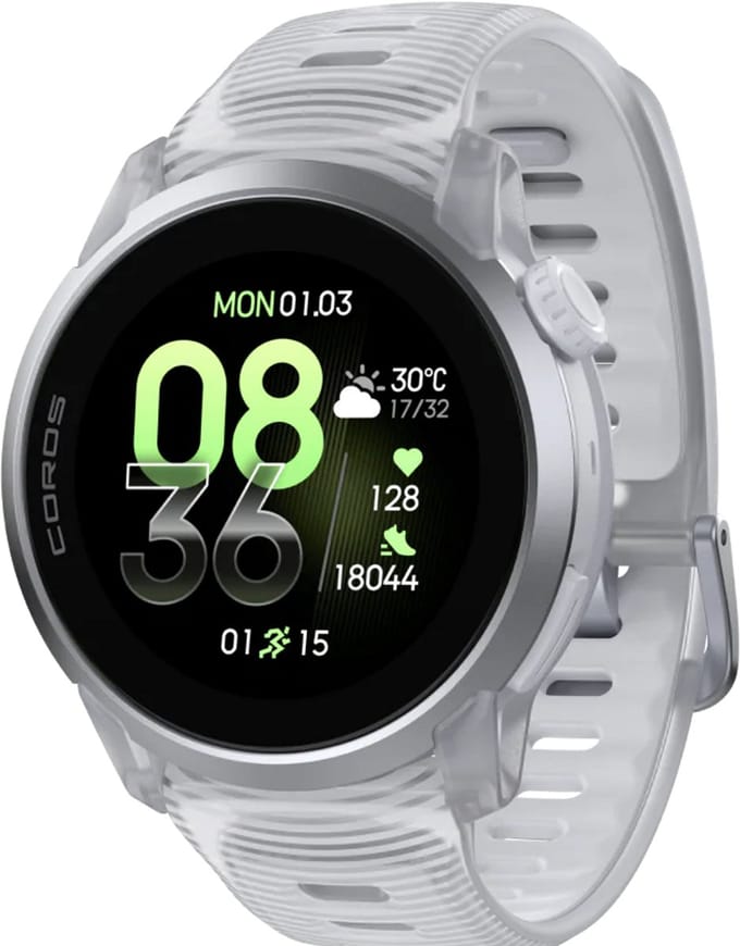 COROS - Sporthorloge - Pace 4 - Silicone - White Cloud - 43mm