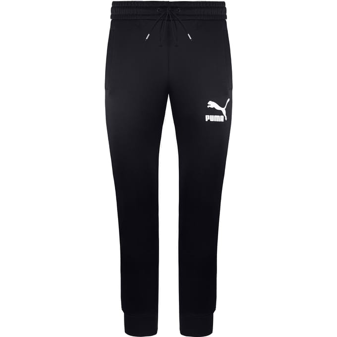 Puma Iconic T7 Heren Zwarte Track Broek