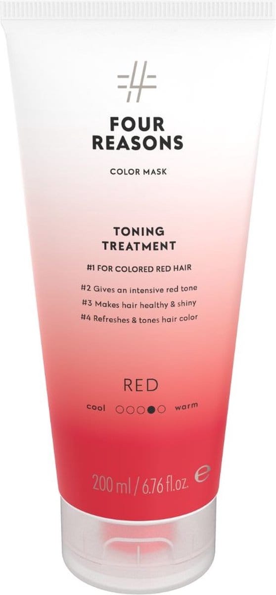 Four Reasons - Color Mask Toning Treatment Red - 200ml