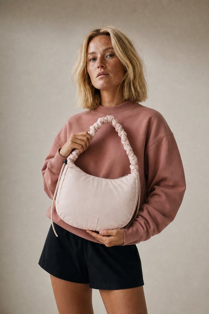 Markberg GroundMBG Crossbody bag recycled pink marshmallow