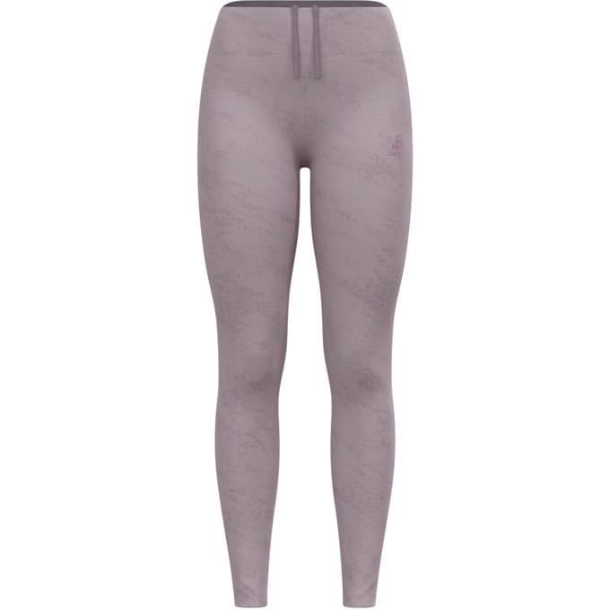 Odlo Zeroweight Print Reflective Hardlooplegging Dames-Grijs